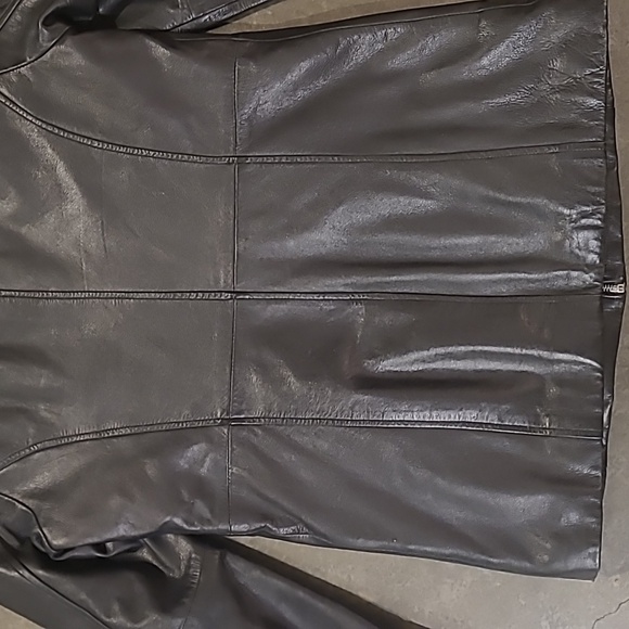 WILSONS LEATHER PELLE STUDIO LEATHER COAT - Picture 11 of 12